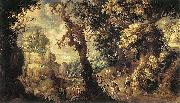 HONDECOETER, Gillis Claesz. d Baptism of the Moorish Chamberlain Spain oil painting artist